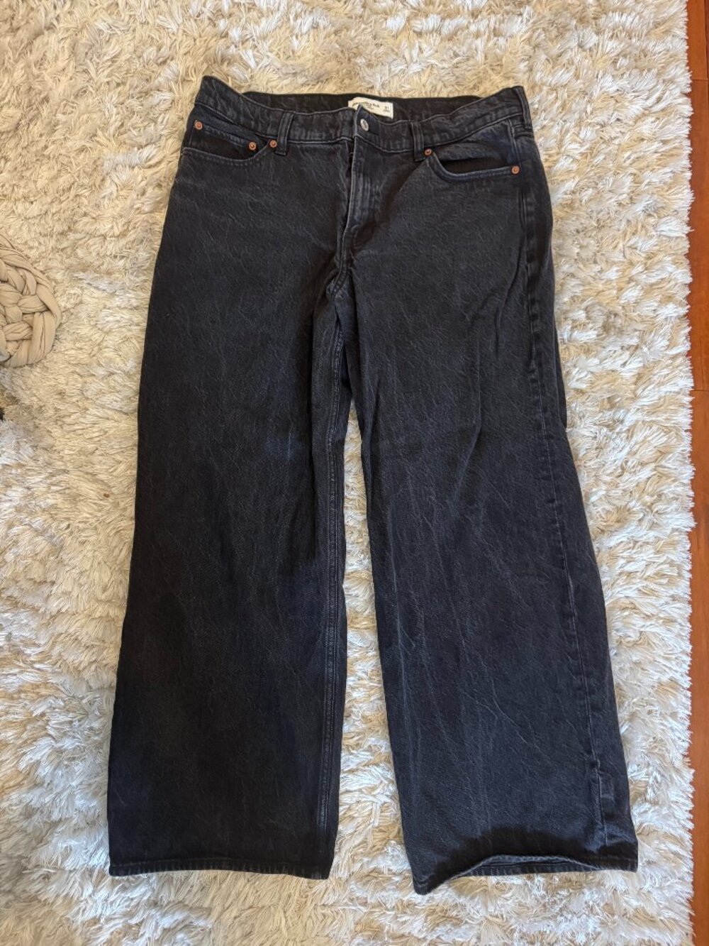 Abercrombie And Fitch Low Rise Ultra loose jean